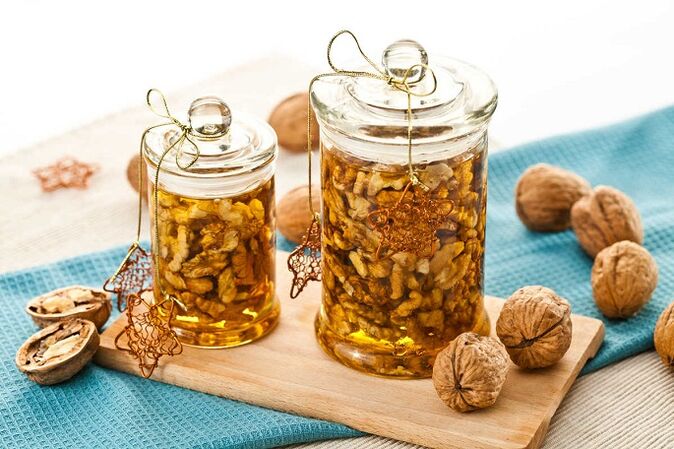 honey and nuts to increase strength