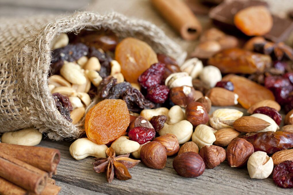 Berries and nuts