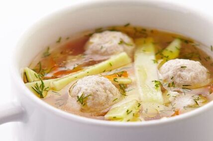 Meat soup