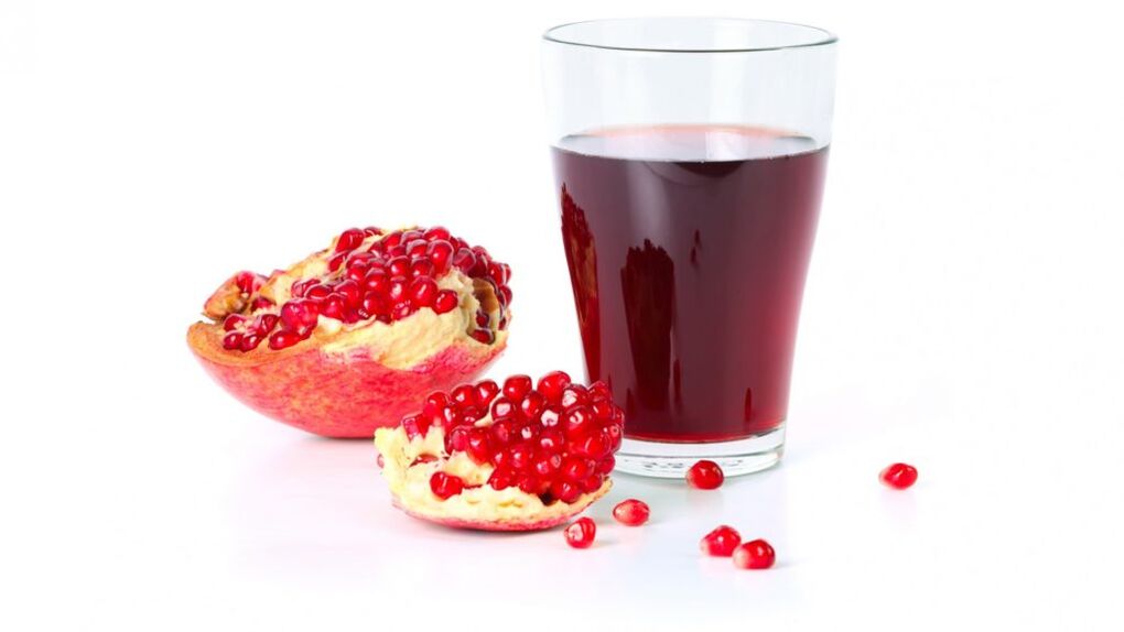 Pomegranate water